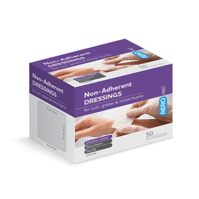 Aeropad Non Adherent Dressing Box X Cm Aero Healthcare Uk