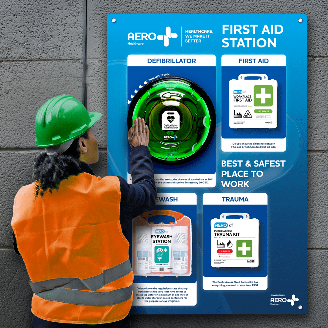 How our First Aid Station can make all the difference during an on-site ...