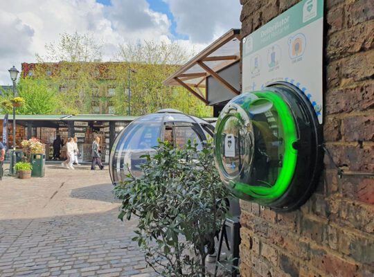 Camden Lock Market Public AED's upgrade