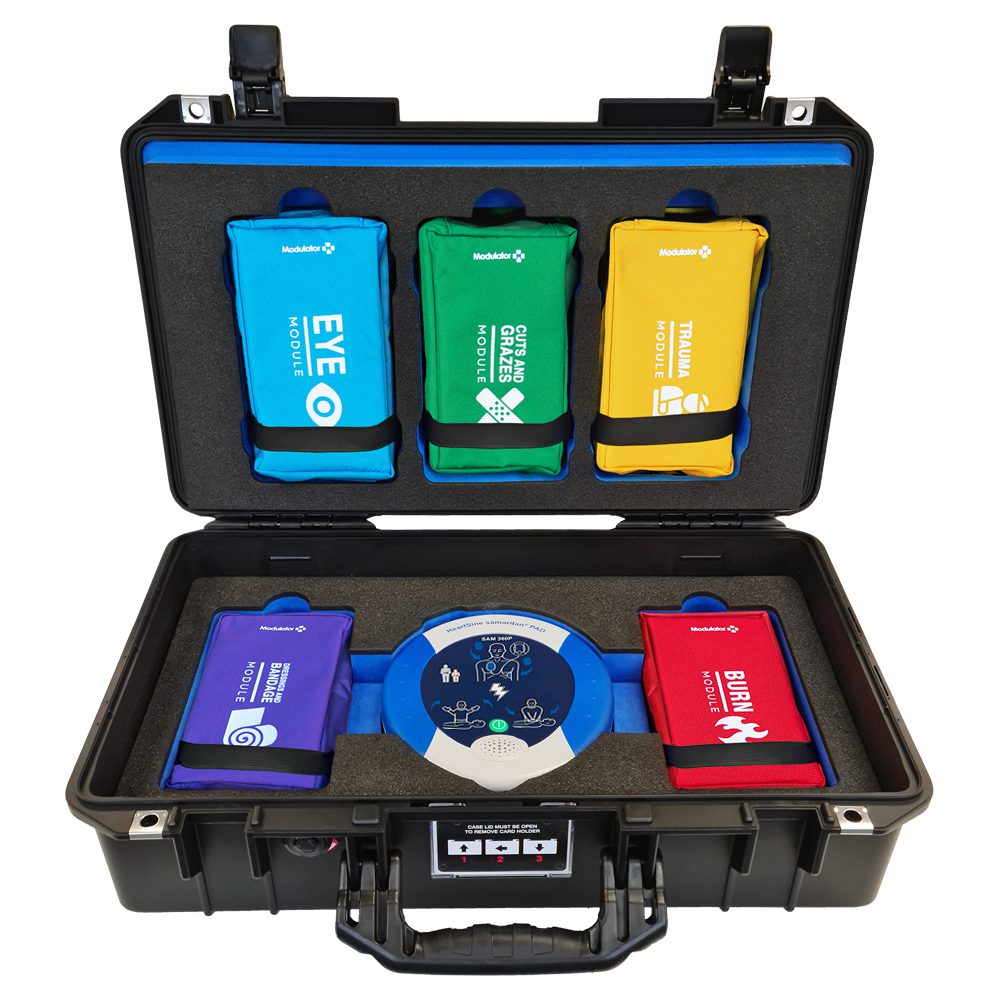 Modulator Hybrid Trauma Kit with HeartSine® 360P Fully Automatic AED