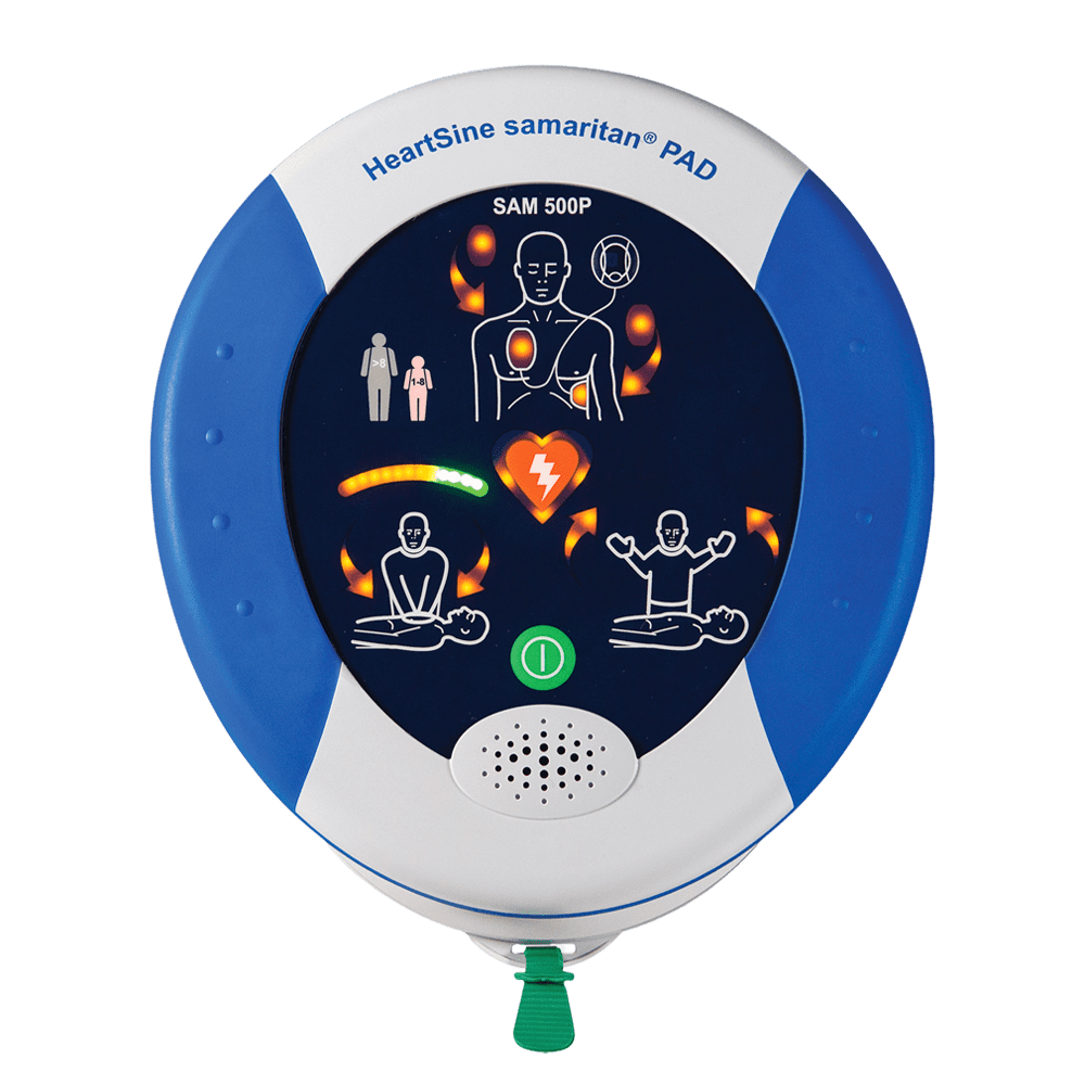 HeartSine® Samaritan® PAD 500P with CPR Advisor (Semi-Automatic Defibrillator)