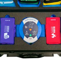Modulator Hybrid Trauma Kit with HeartSine® 500P AED with CPR Advisor