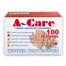 A-Care Fabric Assorted Sized Plasters – Box 100