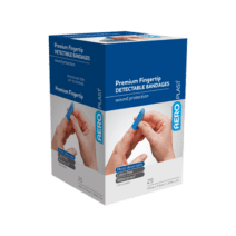 AeroPlastâ„¢ Detectable Plasters Fingertip - Box 25