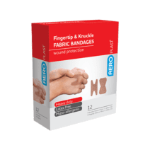 AeroPlast™ Premium Fabric Plasters Finger and Knuckle – Pack 12