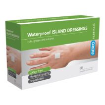 AeroFilm Plus™ Waterproof Island Dressing 4 x 5cm – Box 20