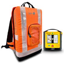 Modulator Emergency Response Backpack with ViVest PowerBeat X1 AED