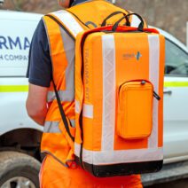 Modulator Emergency Response Backpack with optional HeartSine Samaritan AED