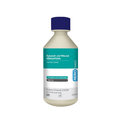 AeroWash™ Eyewash 250ml - Aero Healthcare UK