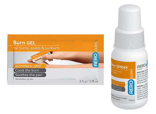 AeroBurn™ Gel Sachet and Spray