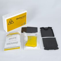 Body Fluid Double Spill Disposal Kit In Eurocase Mini With Bracket