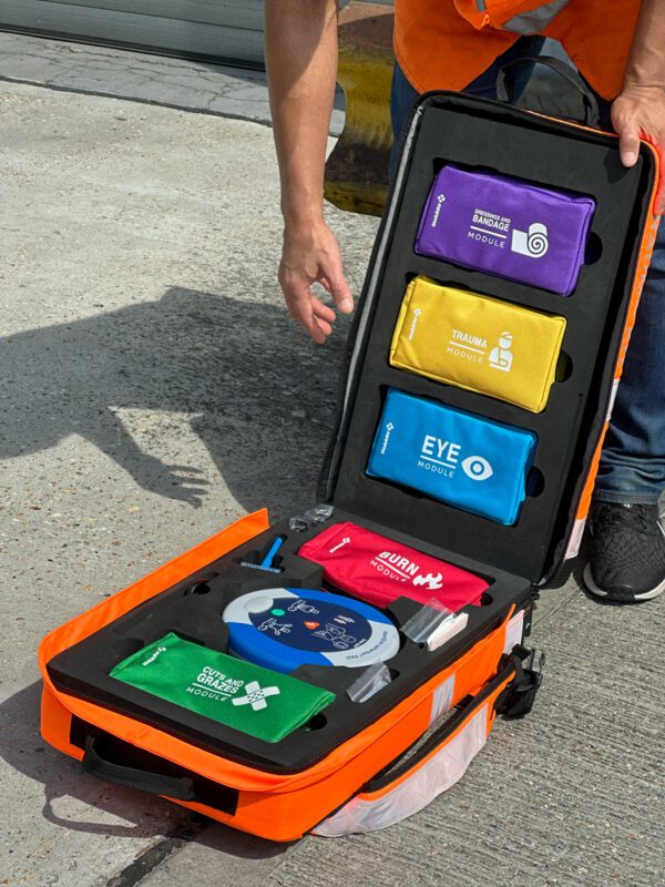 Modulator Emergency Response Backpack kit contents