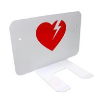 Lifepak® CR2 Wall Bracket – White