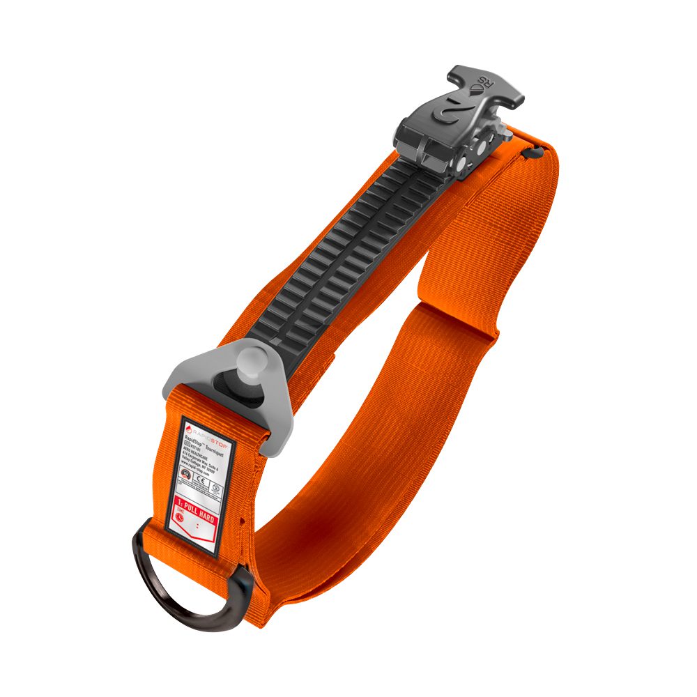 RapidStop® Tourniquet – Orange Strap