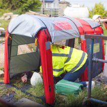 SafeShel Rapidly Inflatable Emergency Rescue Shelter