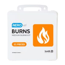 AeroKit™ Burns First Aid Kit Medium – Weatherproof Case