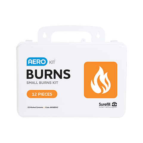 AeroKit™ Burns First Aid Kit Small – Weatherproof Case