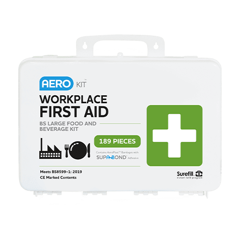 AeroKit™ BS Food and Beverage First Aid Kit Large – Weatherproof Case