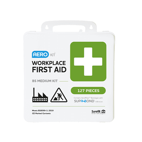 AeroKit™ British Standard First Aid Kit Medium – Weatherproof Case