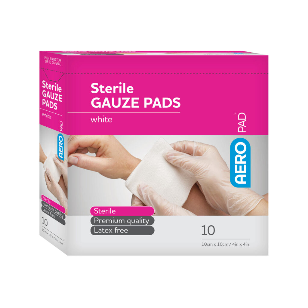 AeroPad™ Gauze Pads 4in x 4in 10/box APG1010SUS Aero Healthcare USA