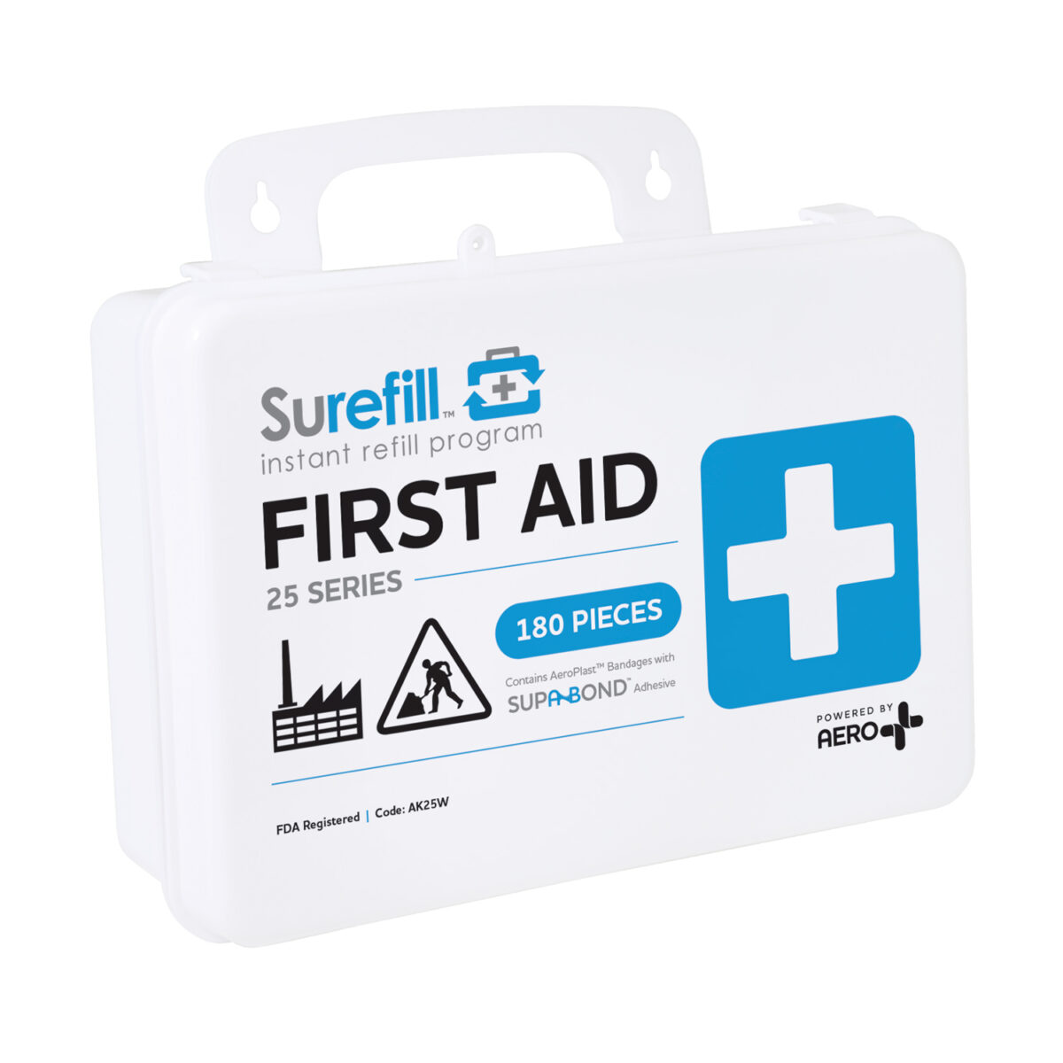 Surefill™ ALL PURPOSE 25 Series First Aid Kit - Weatherproof Case
