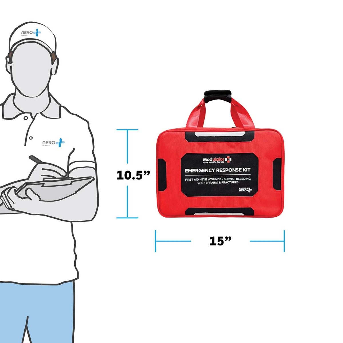 Modulator Emergency Response Bag, Standard #M610B | Aero