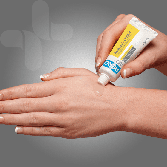 Image of AEROAID Antiseptic Cream Tube 25g