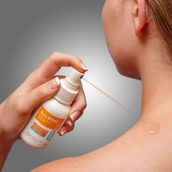 Image of AEROBURN Burn Gel Spray Bottle 50ml