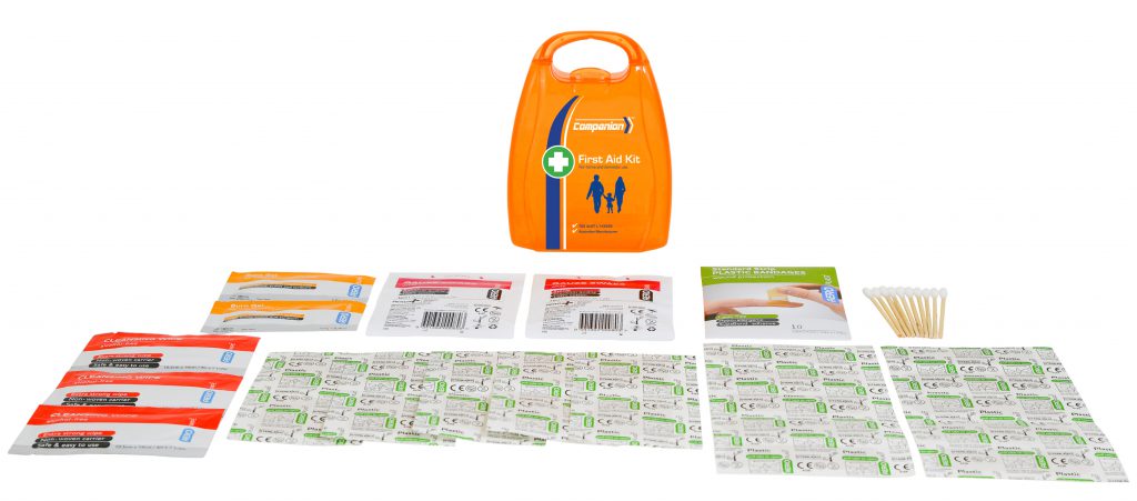 Image of AFAK1P Companion First Aid Plastic Case & Contents