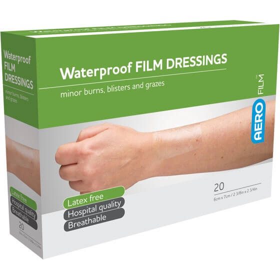 AEROFILM Waterproof Film Dressing 6 x 7cm Box/20 (GST FREE)>
