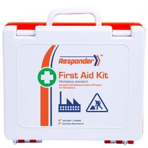 CUSTOM 4 Series Plastic Rugged First Aid Kit 23.3 x 26.6 x 9.8cm