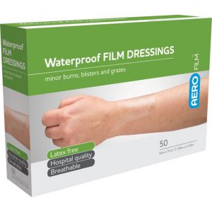 AEROFILM Waterproof Film Dressing 6 x 7cm Box/50 (GST FREE)