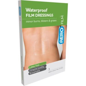 AEROFILM Waterproof Film Dressing 10 x 12cm Box/3 (GST FREE)