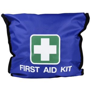 AEROBAG Blue Fold-Over First Aid Bag 32 x 30cm