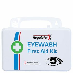 REGULATOR Eyewash First Aid Kit 13 x 21 x 7.5cm