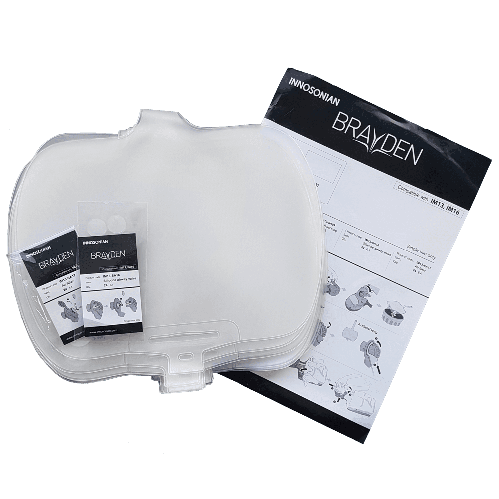 BRAYDEN Lung/Filter/Valve Kit – Adult Pack/24>