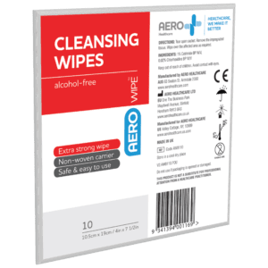 AEROWIPE Alcohol-Free Cleansing Wipes Env/10