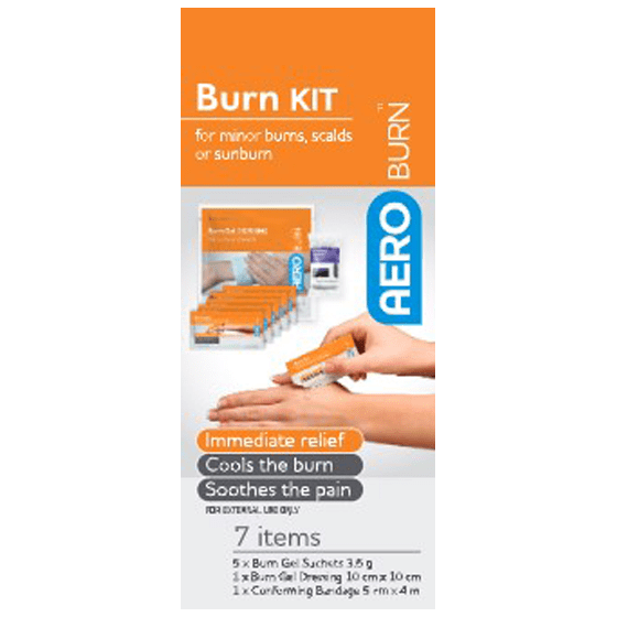 AEROBURN Burns Kit (7 Pieces) Aero Healthcare