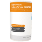 AEROCREPE Light Cotton Crepe Bandage 7.5cm x 4M Wrap/12