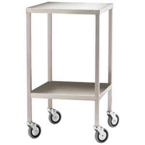 Small Stainless Steel Trolley 50 x 50 x 90.5cm