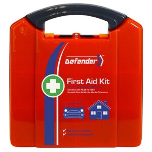 DEFENDER 3 Series Plastic Neat First Aid Kit 25.5 x 23.5 x 9cm