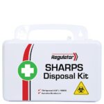 REGULATOR Sharps Disposal Kit 21 x 7.5 x 13cm
