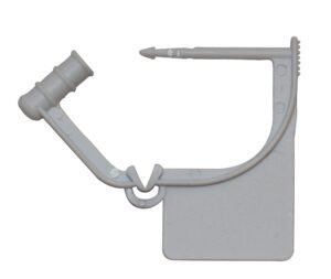 Small White Plastic Safety Seal