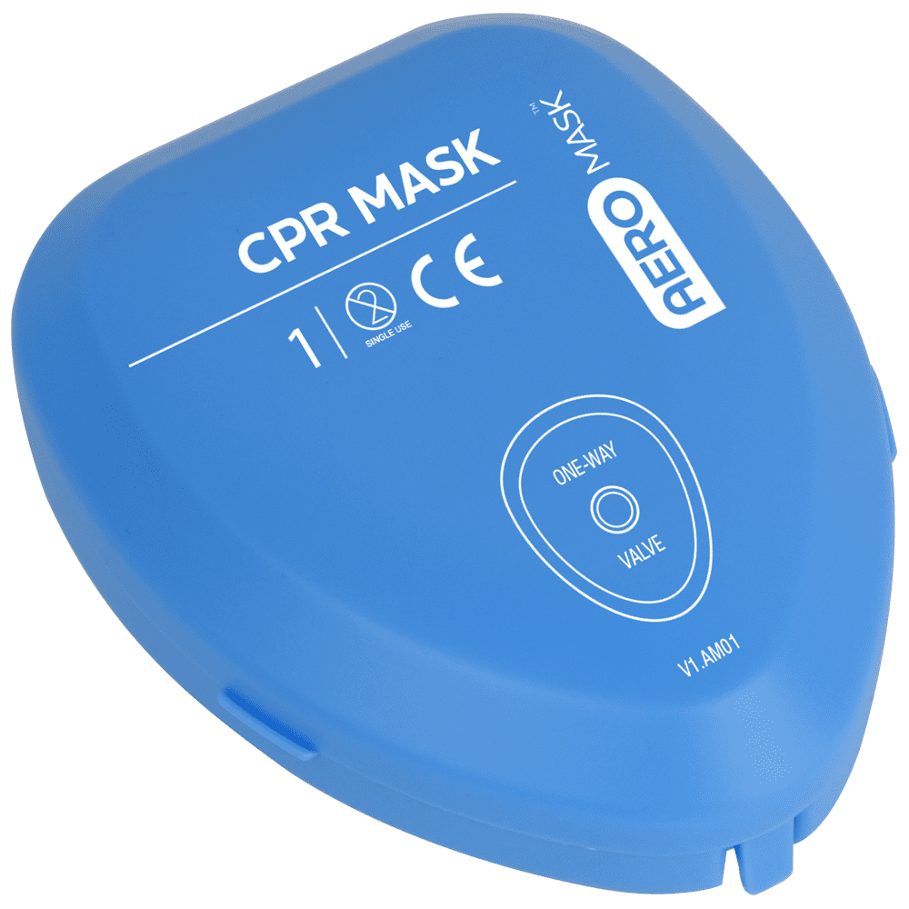 AEROMASK CPR Mask in hard cover (GST FREE)