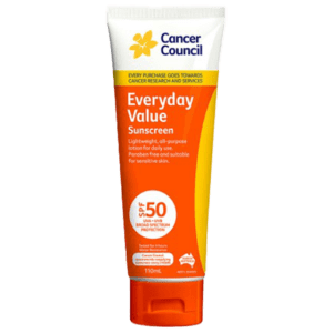 CANCER COUNCIL SPF50 Everyday Value Sunscreen Tube 110mL