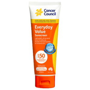 CANCER COUNCIL SPF50 Everyday Value Sunscreen Tube 250mL