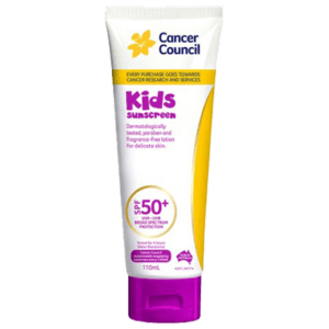 CANCER COUNCIL SPF50+ Kids Sunscreen Tube 110mL