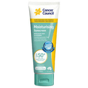 CANCER COUNCIL SPF50+ Moisturising Sunscreen Tube 110mL