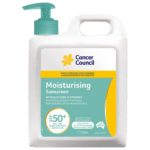 CANCER COUNCIL SPF50+ Moisturising Sunscreen Pump 1L