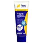 CANCER COUNCIL SPF50+ Repel Sunscreen+Insect Repellent Tube 110mL